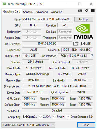 Test ASUS GX701GX - Smukły laptop z GeForce RTX 2080 Max-Q [6]