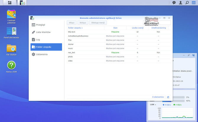 Test Synology DS218+ - Dwudyskowy NAS za półtora tysiąca [23]