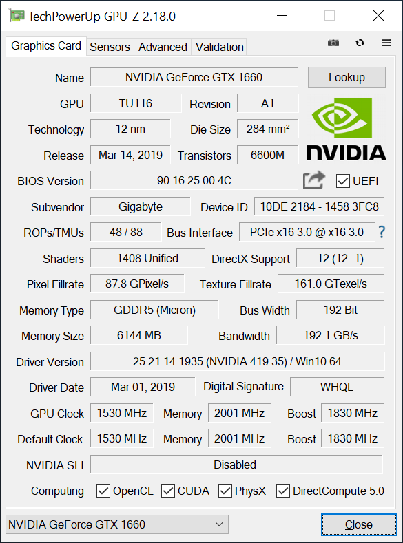 Test komputera za 3200 złotych - Core i5-9400F i GeForce GTX 1660 [19]
