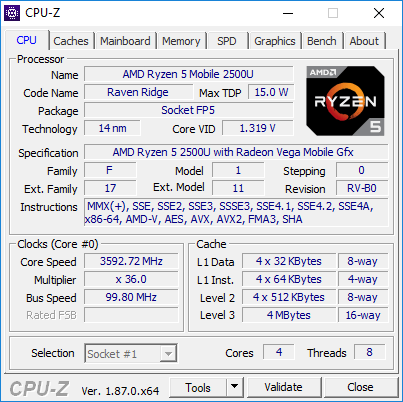 Porównanie układów graficznych: Vega 8 vs Vega 10 vs MX150 [32]