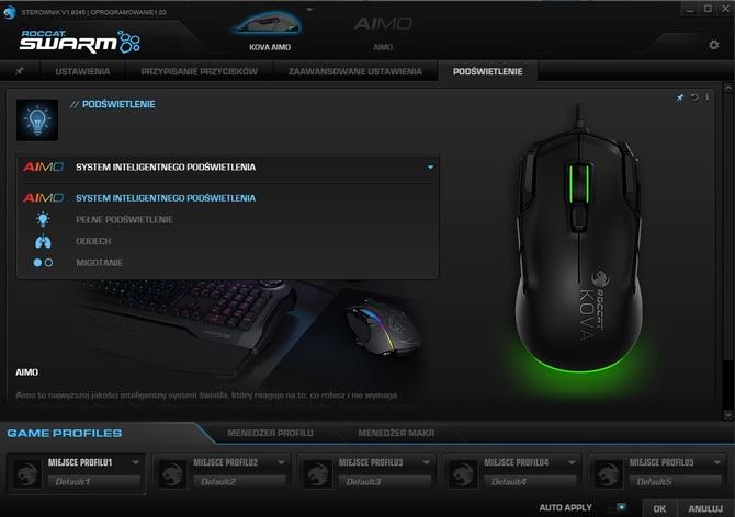 Test Roccat Kova AIMO - Mysz pod ostrzałem przycisków [5]