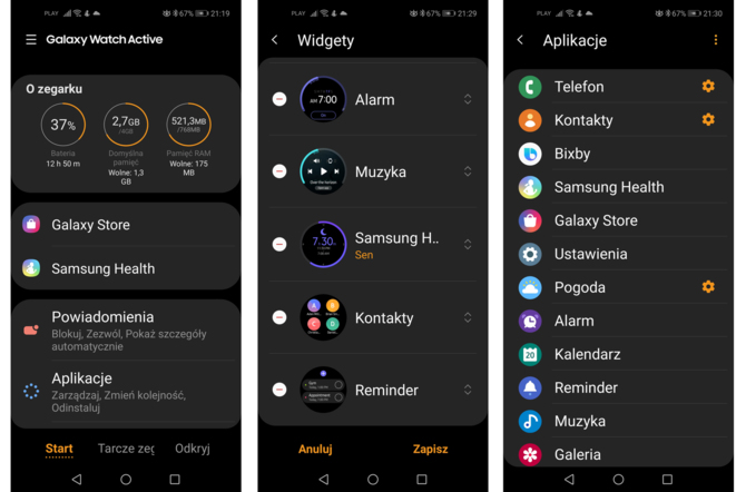 Test smartwatcha Samsung Galaxy Watch Active - czas na sport [16]