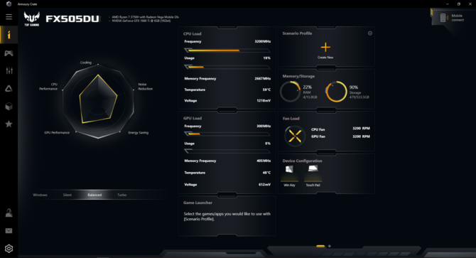 Test ASUS FX505DU z AMD Ryzen 7 3750H i GeForce GTX 1660 Ti [51]