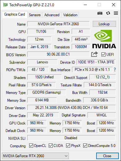 Test Lenovo Legion Y740 - atrakcyjny notebook z GeForce RTX 2060 [5]