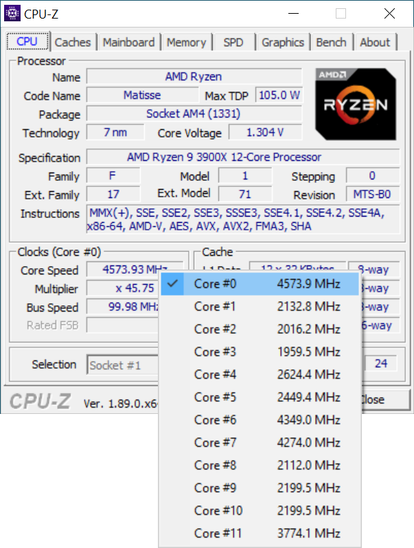 Test procesora AMD Ryzen 9 3900X - Jeszcze wincyj rdzyniuf! [1]