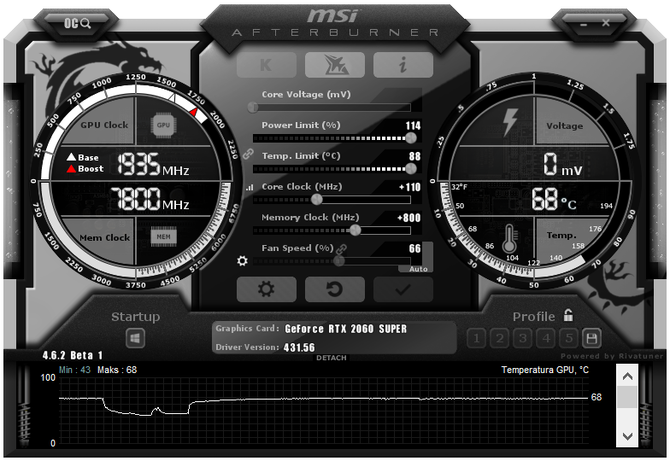 KFA2 GeForce RTX 2060 SUPER EX 1-Click OC - Test karty graficznej [3]