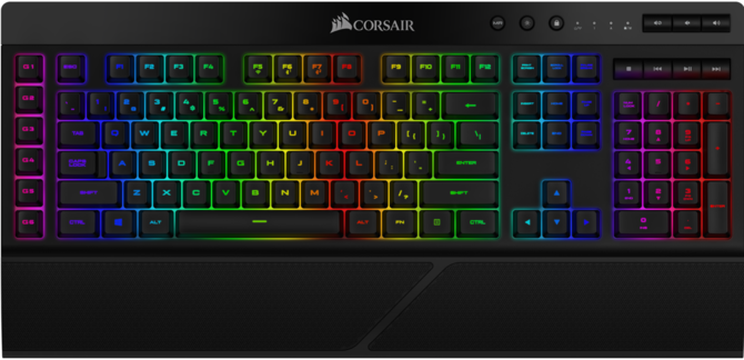 Test klawiatury Corsair K57 RGB Wireless - Membrana bez kabli [1]