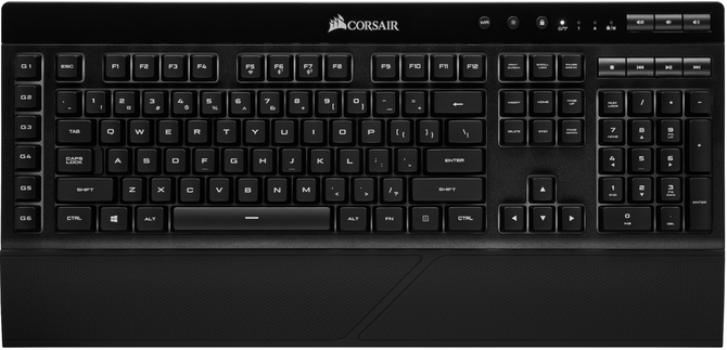 Test klawiatury Corsair K57 RGB Wireless - Membrana bez kabli [10]