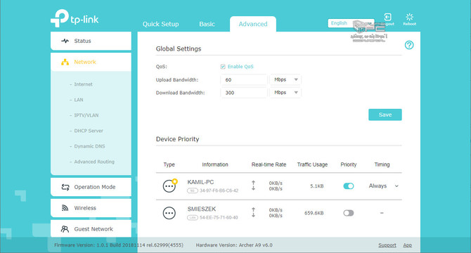 Test TP-Link Archer A9 - Router 802.11ac ze średniej półki [20]