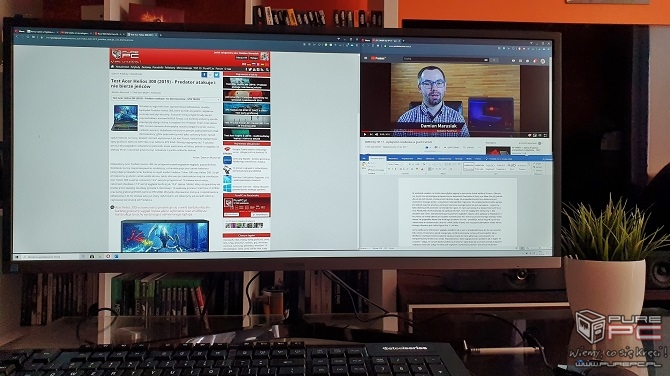 Monitor Samsung LS34J550 - Jak sprawuje się w wielozadaniowości? [nc12]