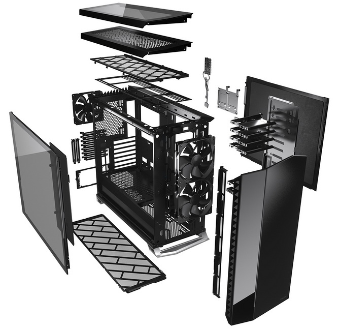 Test obudowy Fractal Design Vector RS - Nowe szaty króla! [nc5]