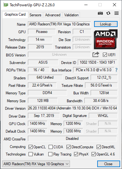 Test ASUS TUF Gaming FX505DV - Ryzen 7 3750H i GeForce RTX 2060 [6]