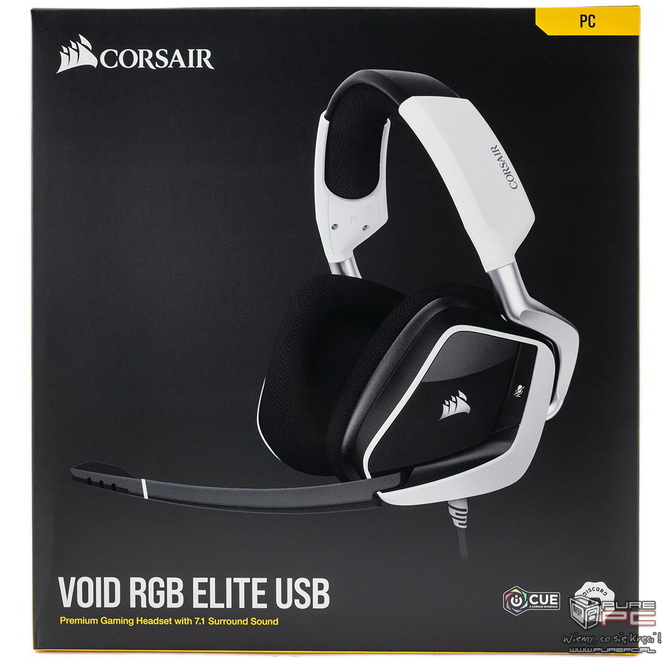 Test słuchawek Corsair Void RGB Elite USB i HS60 Pro Surround [nc1]