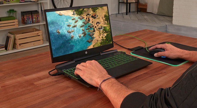 Test HP Pavilion Gaming laptop z Ryzen 5 3550H i GeForce GTX
