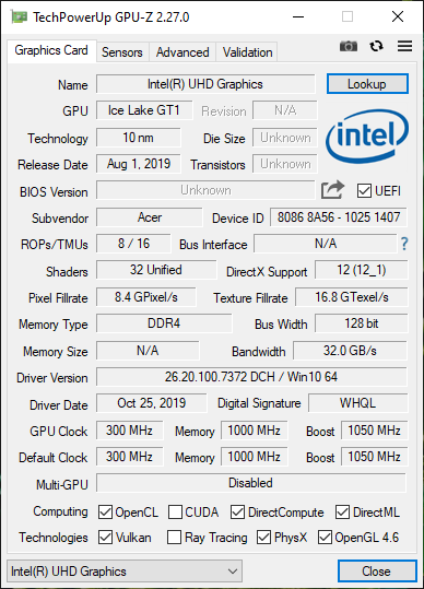Acer Swift 3 (2019) - test ultrabooka z Intel Core i5-1035G1 i MX250 [4]