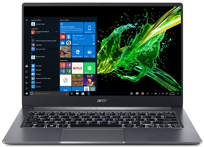Acer Swift 3 (2019) - test ultrabooka z Intel Core i5-1035G1 i MX250 [nc1]