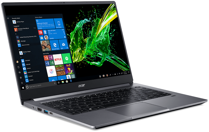 Acer Swift 3 (2019) - test ultrabooka z Intel Core i5-1035G1 i MX250 [nc5]