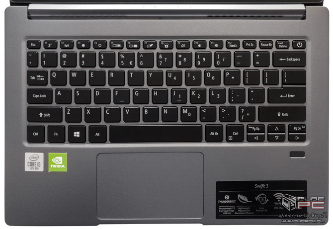 Acer Swift 3 (2019) - test ultrabooka z Intel Core i5-1035G1 i MX250 [nc7]