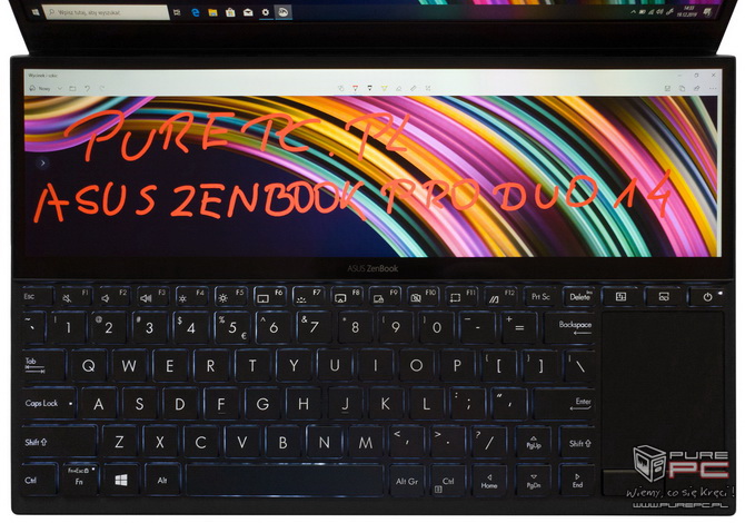 Test ASUS Zenbook 14 Pro Duo - wydajny sprzęt z dwoma ekranami [nc4]