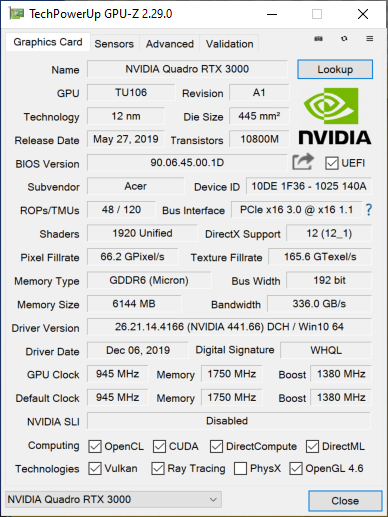 NVIDIA Studio - test wydajności laptopa z kartą NVIDIA Quadro RTX [28]