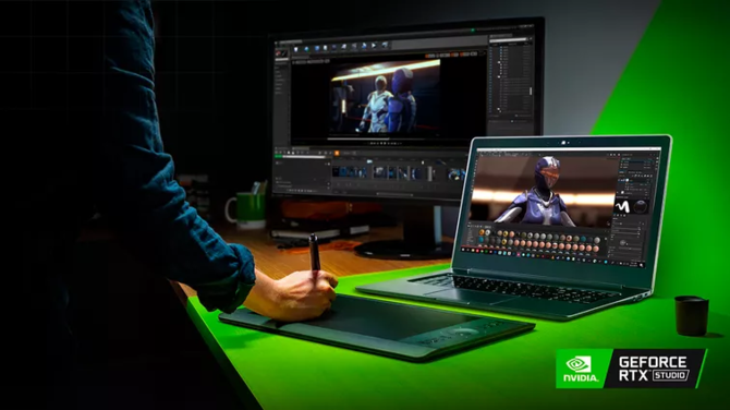 NVIDIA Studio - test wydajności laptopa z kartą NVIDIA Quadro RTX [29]