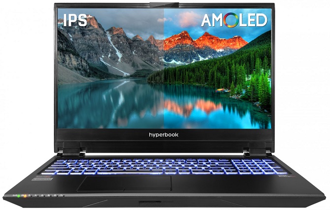 Hyperbook SL504 - Test laptopa z ekranem OLED i kartą RTX 2060 [nc1]