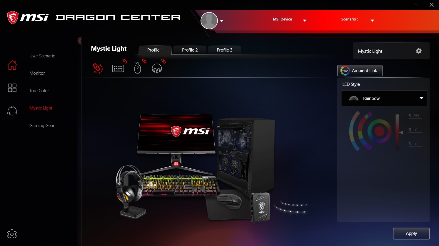 MSI Gaming Gear Test pełnego zestawu peryferiów dla gracza PurePC.pl