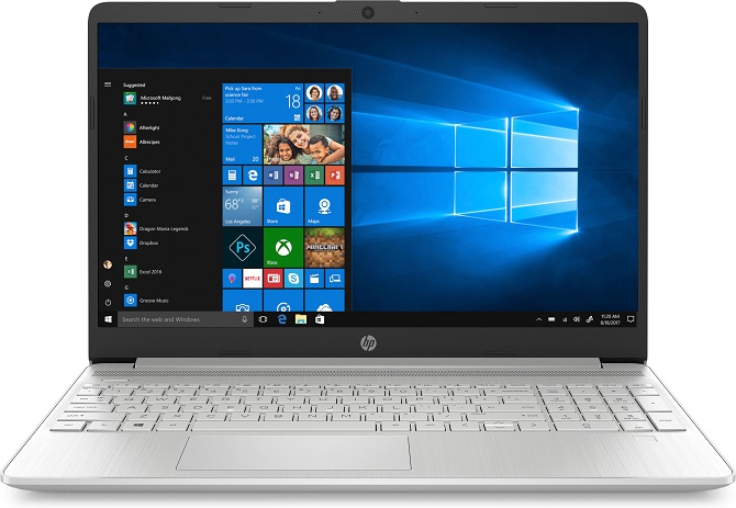 Test HP 15s - Tani notebook do pracy z układem Core i3-1005G1 [nc1]