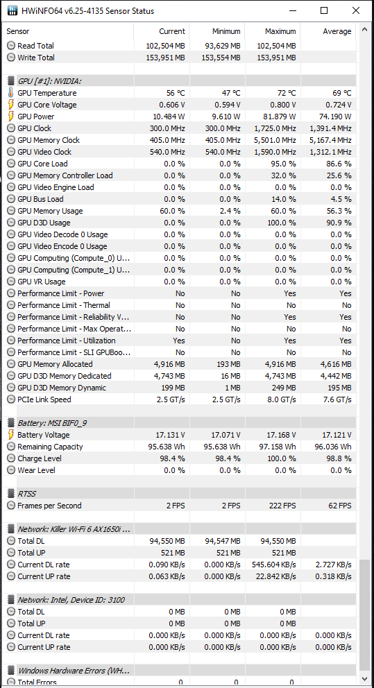 Test MSI GS66 z Intel Core i7-10875H oraz GeForce RTX 2080 SUPER [90]