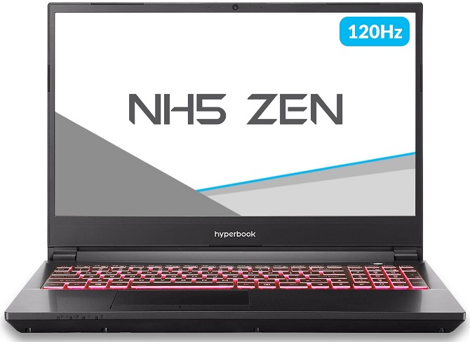 Test Hyperbook NH5 ZEN - Notebook z procesorem Ryzen 9 3900X [nc1]