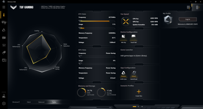 Test ASUS TUF Gaming A15 z procesorem AMD Ryzen 7 4800H [73]