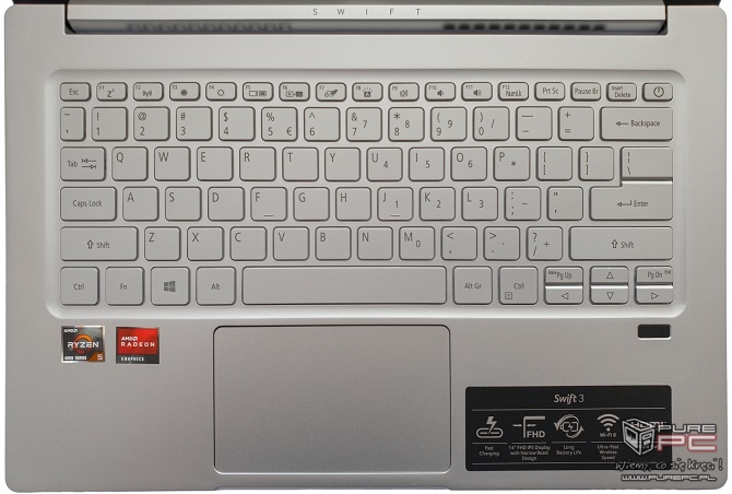 Acer Swift 3 - Test laptopów z AMD Ryzen 5 4500U oraz Ryzen 7 4700U [nc3]