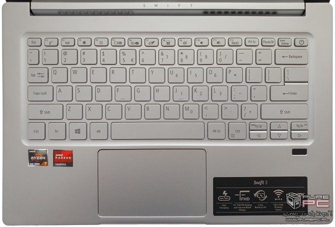 Acer Swift 3 - Test laptopów z AMD Ryzen 5 4500U oraz Ryzen 7 4700U [nc4]