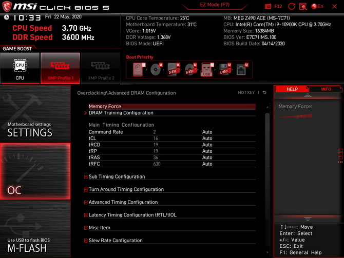 MSI MEG Z490 ACE - Test płyty głównej dla procesorów Comet Lake [14]