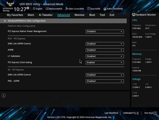 Test płyty głównej ASUS TUF Gaming Z490-Plus - Tańsza wersja Strix [24]