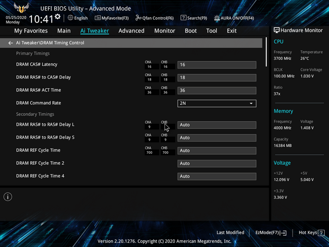 Test płyty głównej ASUS TUF Gaming Z490-Plus - Tańsza wersja Strix [33]