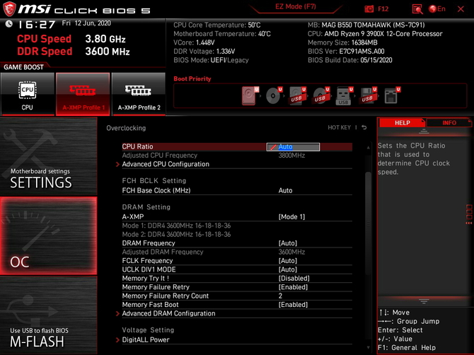 Test płyty głównej MSI MAG B550 Tomahawk dla procesorów Ryzen [32]