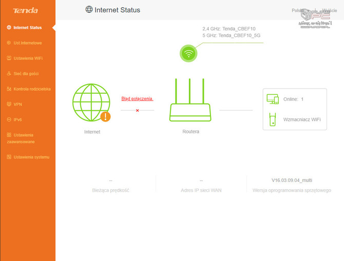 Test Tenda AC23 - Korzystnie wyceniony router 802.11ac AC2100 [9]