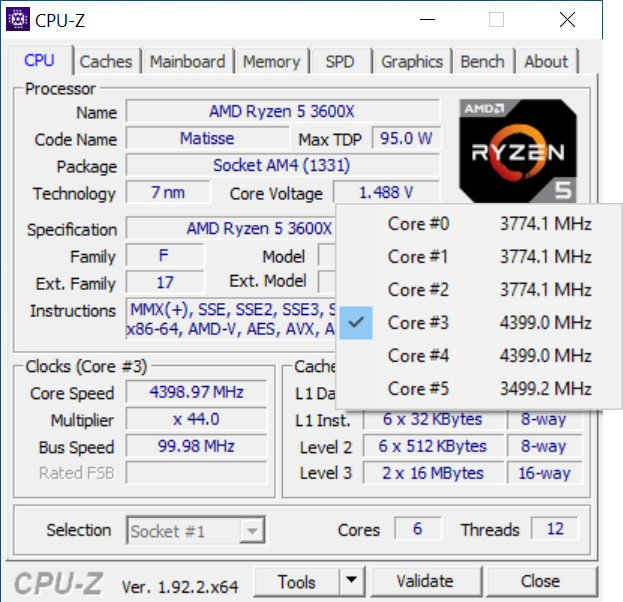 Test procesorów Ryzen 5 3600XT, Ryzen 7 3800XT, Ryzen 9 3900XT [nc2]