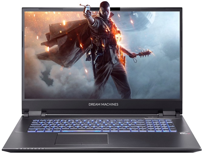 Dream Machines RG2070S - Test laptopa z GeForce RTX 2070 SUPER [nc12]