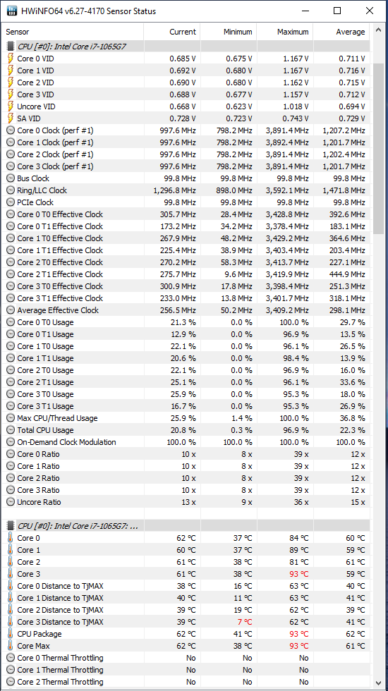 Intel Core i7-1065G7 vs AMD Ryzen 7 4700U - Test ASUS ZenBook 14 [57]