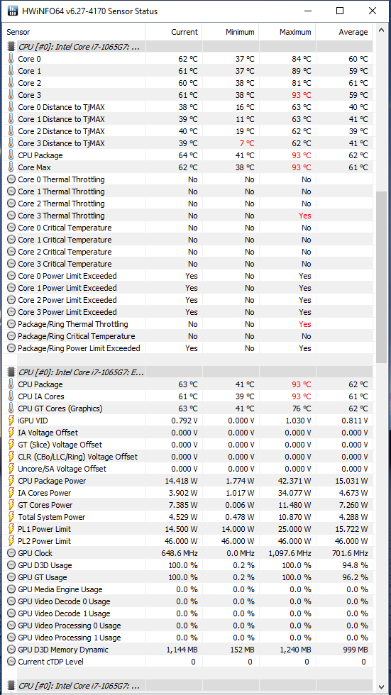 Intel Core i7-1065G7 vs AMD Ryzen 7 4700U - Test ASUS ZenBook 14 [58]