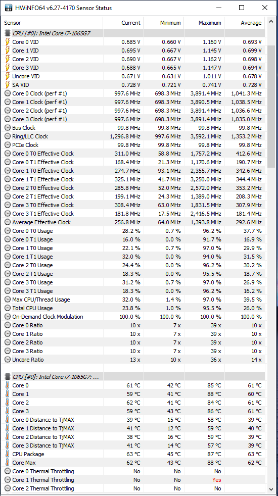 Intel Core i7-1065G7 vs AMD Ryzen 7 4700U - Test ASUS ZenBook 14 [82]