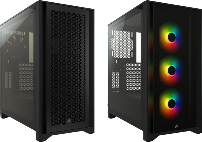 Test Corsair iCUE 4000X i 4000D Airflow - RGB LED vs Przewiewność [5]