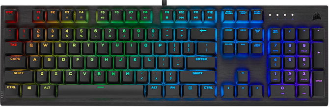 Test klawiatury Corsair K60 RGB PRO z przełącznikami Cherry Viola [nc1]