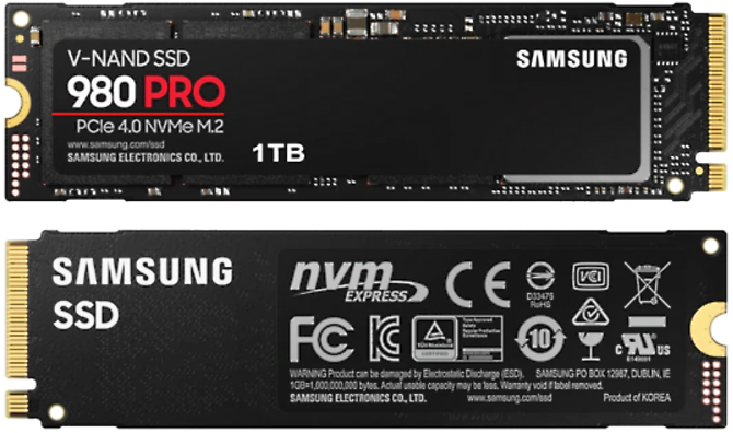 Test du Samsung SSD 980 