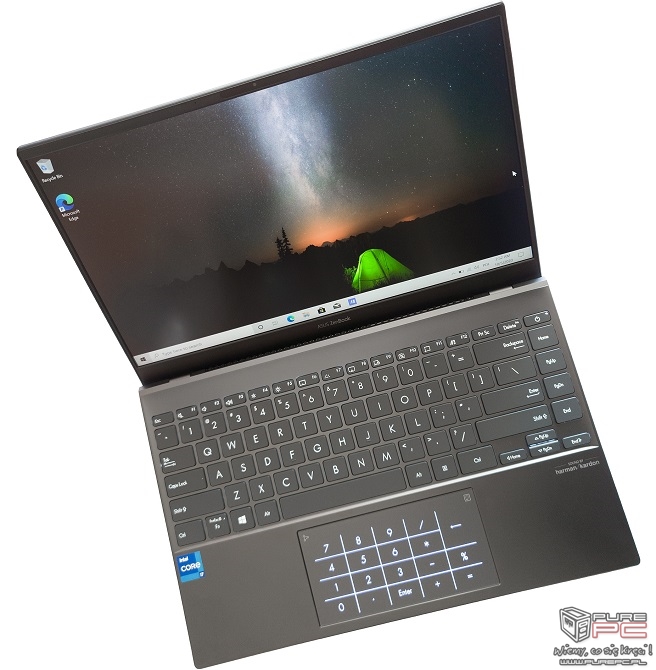 Test ASUS ZenBook 14 z Intel Core i7-1165G7. Premiera Tiger Lake [nc6]