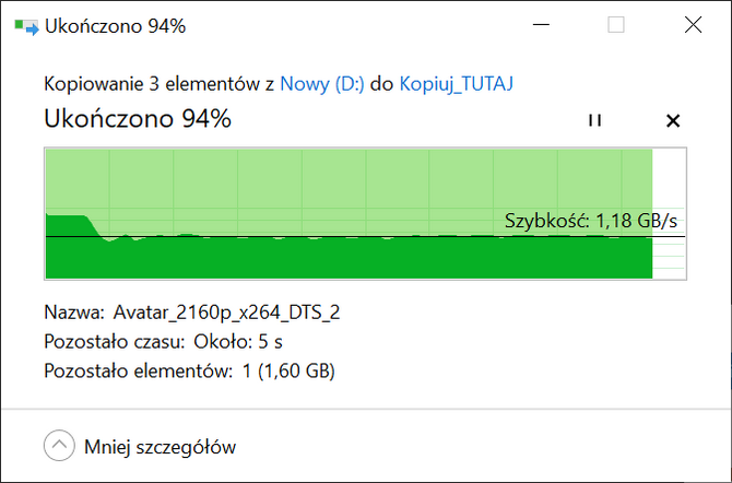 Test dysku SSD Corsair MP400 4 TB - Szybkie QLC w rozmiarze XXL [nc1]