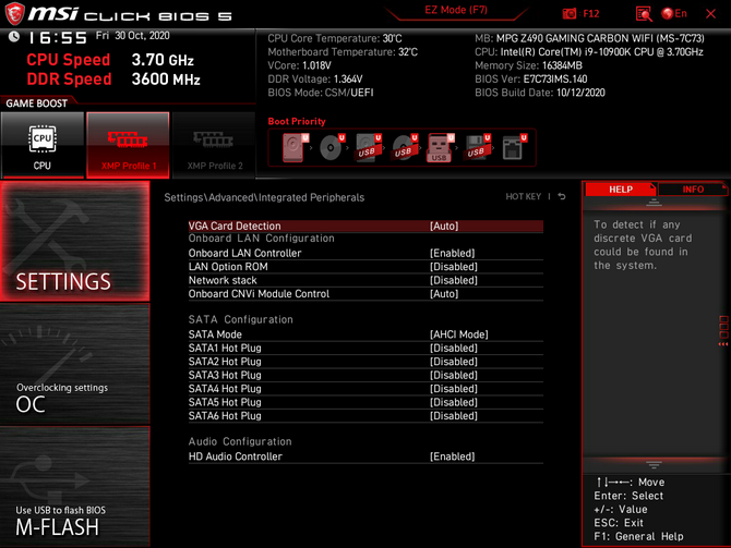 Test MSI MPG Z490 Carbon EK X - Płyta główna chłodzona wodą [nc1]