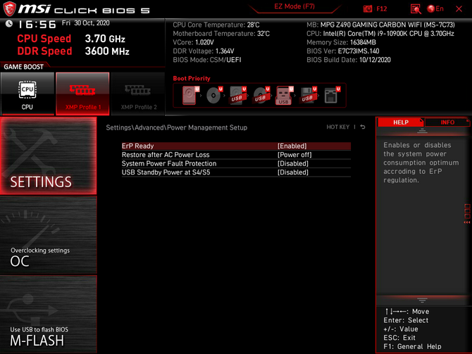 Test MSI MPG Z490 Carbon EK X - Płyta główna chłodzona wodą [nc1]